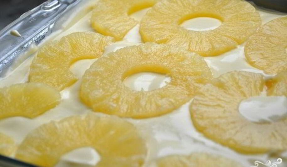 Рецепт тирамису с ананасами