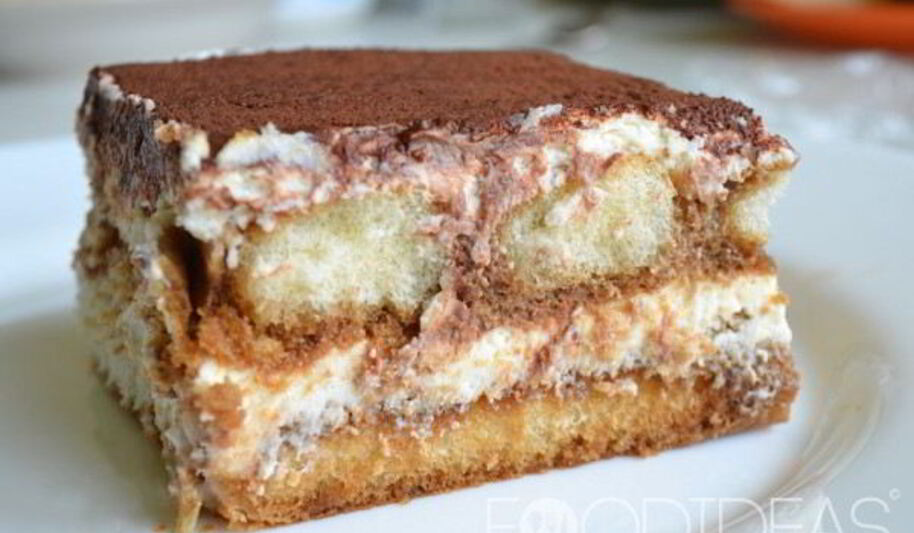 Рецепт тирамису со сливками