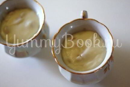 Ванильный пудинг с изюмом