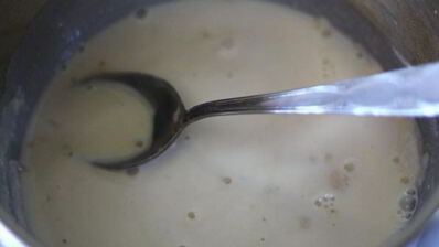 ванильный пудинг с изюмом