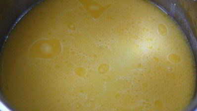 ванильный пудинг с изюмом