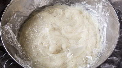 ванильный пудинг с персиками