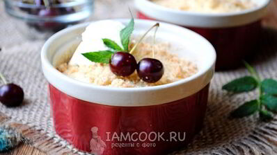 вишневый крамбл