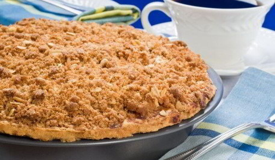 Рецепт яблочно-ванильного крамбл