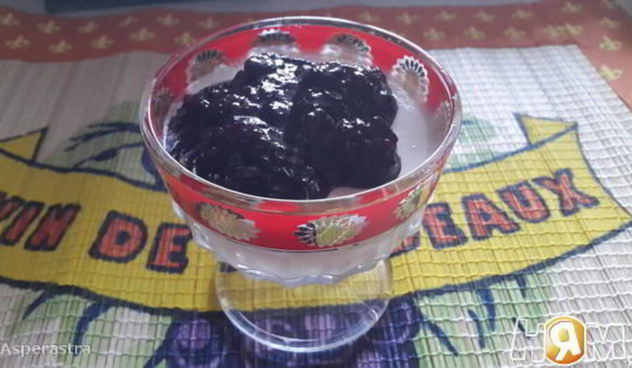 Рецепт ягодной панны-котты