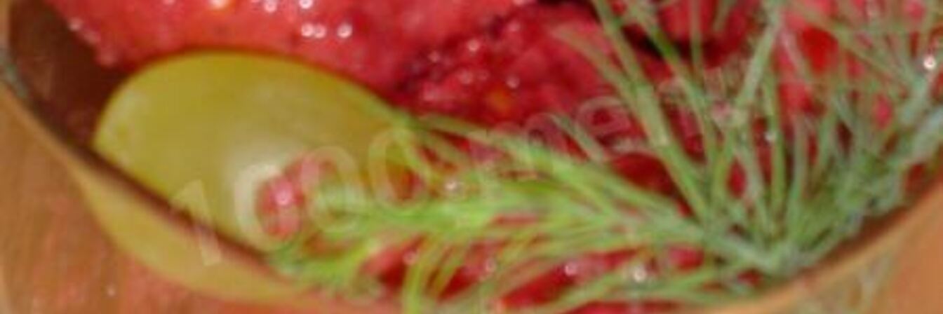 Замороженный ягодный десерт