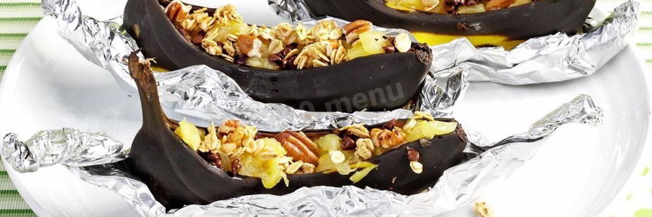 Запеченные бананы в духовке