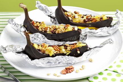 Запеченные бананы в духовке