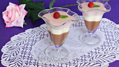 желе со сметаной слоями