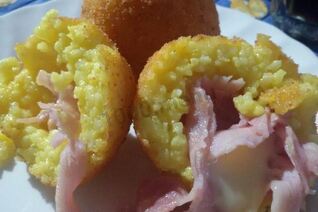 Аранчини с прошутто