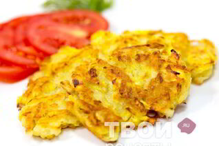 Драники из кабачков и картофеля