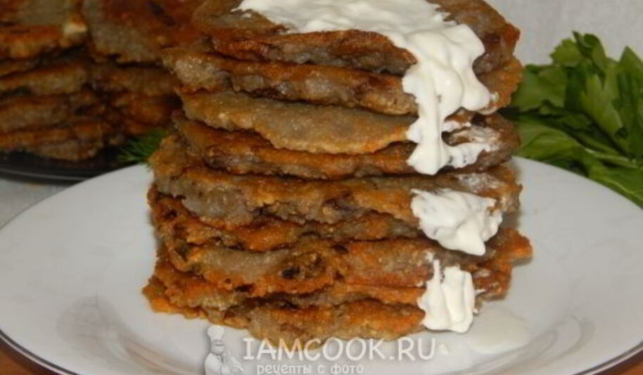 Рецепт драников с грибами