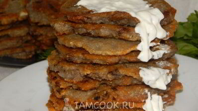 драники с грибами