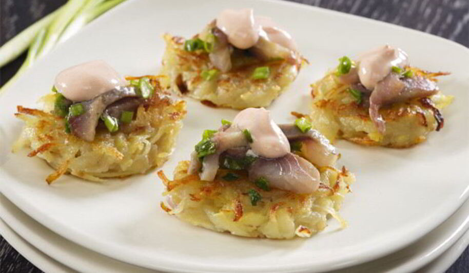 Рецепт драников с селедкой