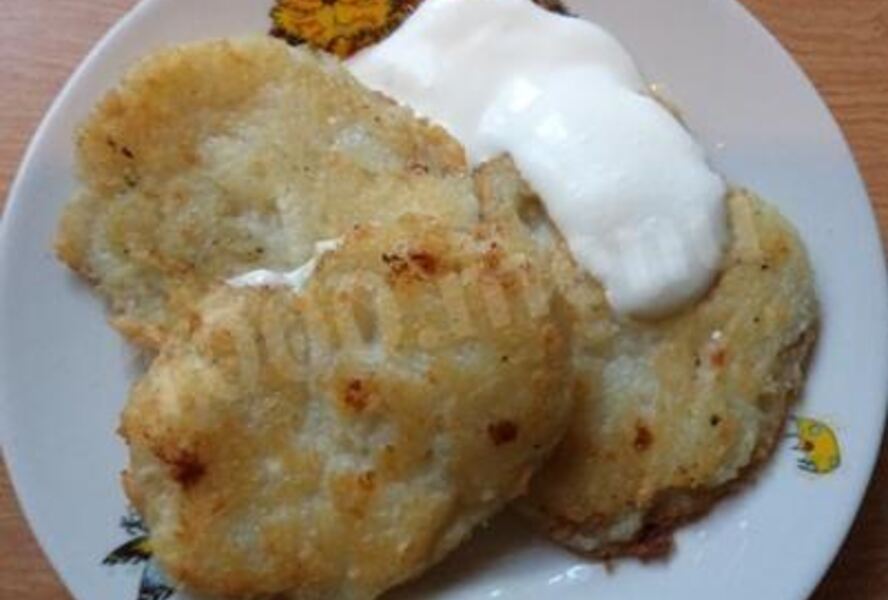 Драники с творогом