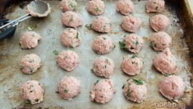 фрикадельки из индейки в грибном соусе