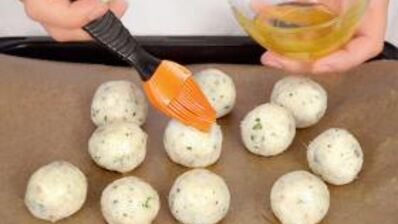 фрикадельки из трески с йогуртовым соусом