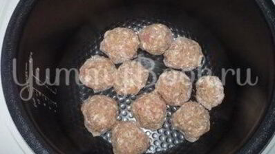 фрикадельки под томатно-сырным соусом из мультиварки