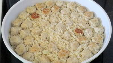 фрикадельки с рисом