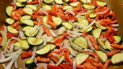 макароны с фрикадельками