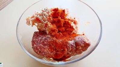 нут с овощами и фрикадельками