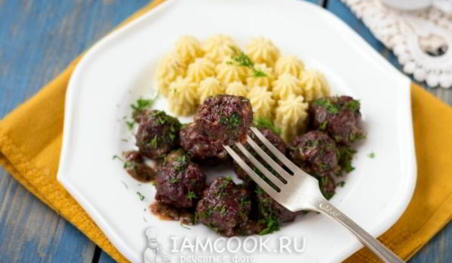 Рецепт шведских фрикаделек k ttbullar