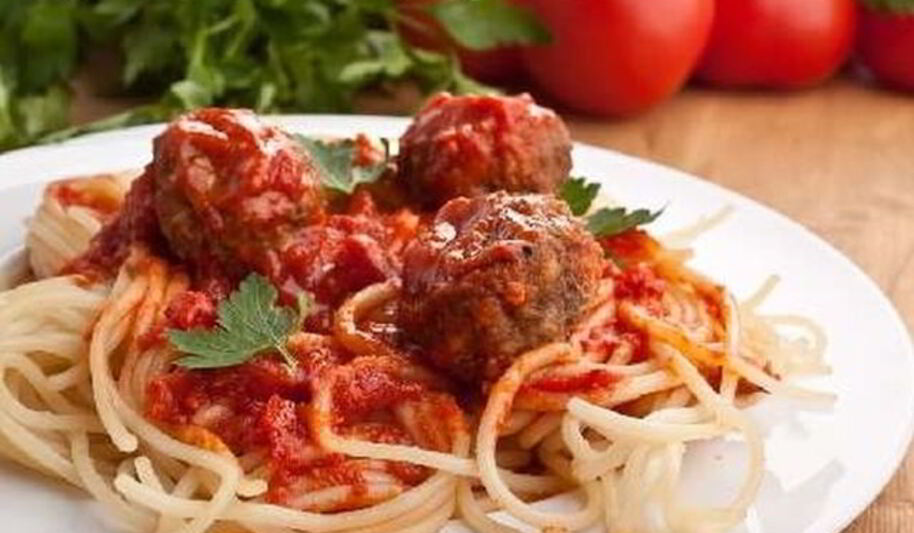 Рецепт спагетти с фрикадельками