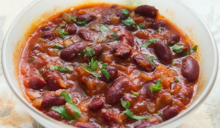 Рецепт гарнира из красной фасоли