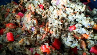 гарнир из маша с овощами