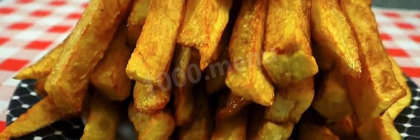 Картофель фри в вок сковороде