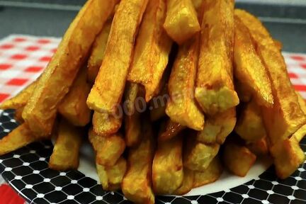 Картофель фри в вок сковороде