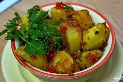 Картофель по-бомбейски