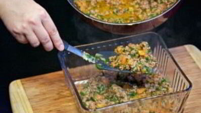 картофель с фаршем в духовке