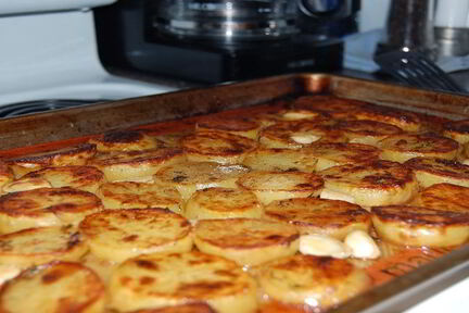 Картофель с маслом