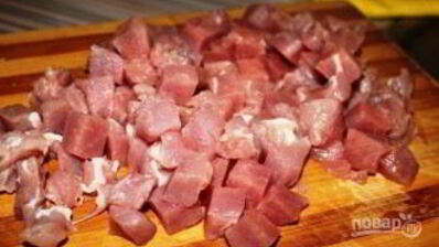 картофель с мясом