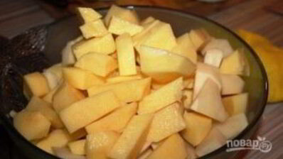 картофель с мясом