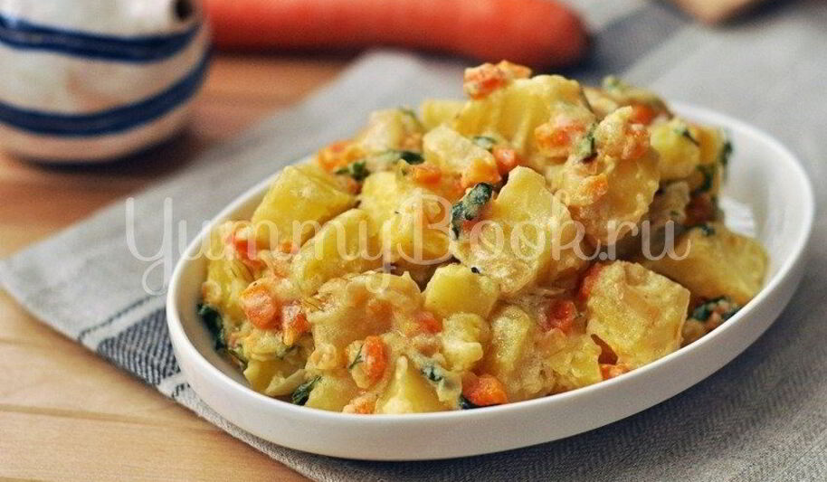 Рецепт картофеля в сметане