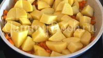 картофель в сметане