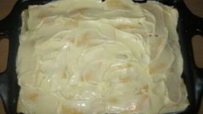 картошка с мясом и сыром в духовке