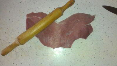 молодой картофель со свининой