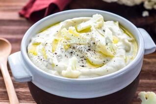 Отличный гарнир — пюре из цветной капусты