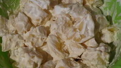 отварной картофель в сметане