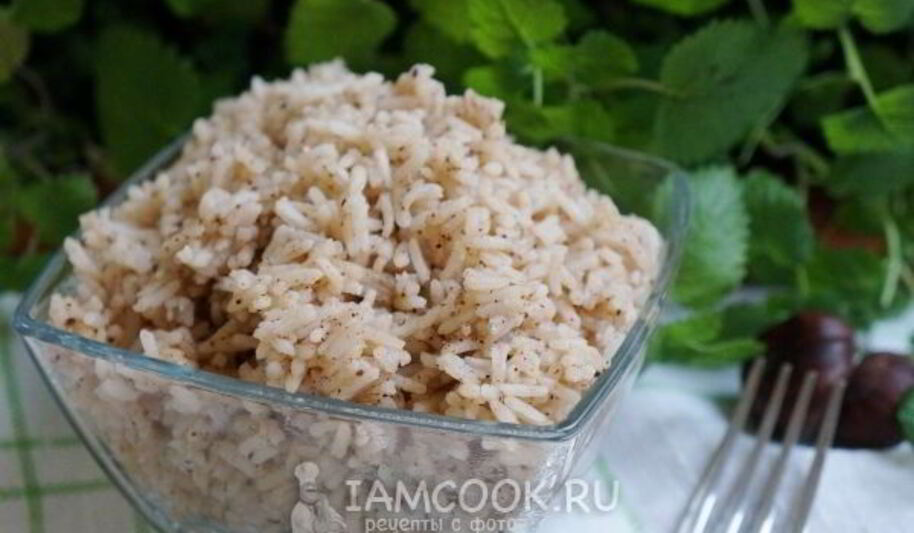 Рецепт пряного риса со специями в мультиварке