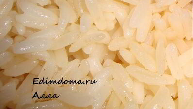 рис отварной в микроволновке