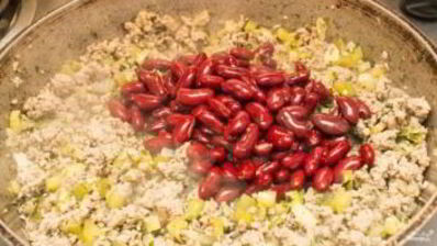 рис с индейкой