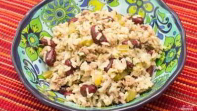 рис с индейкой