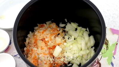 рис с капустой в мультиварке