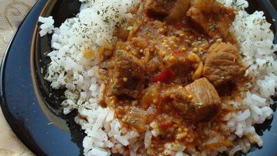 рис с мадрас карри