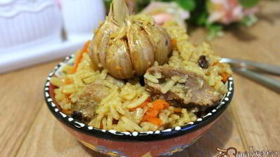 рис со свининой в мультиварке