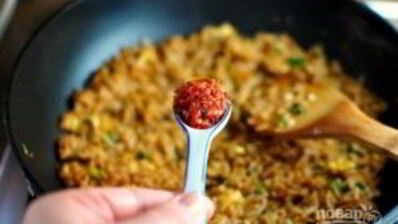 жареный рис с соевым соусом